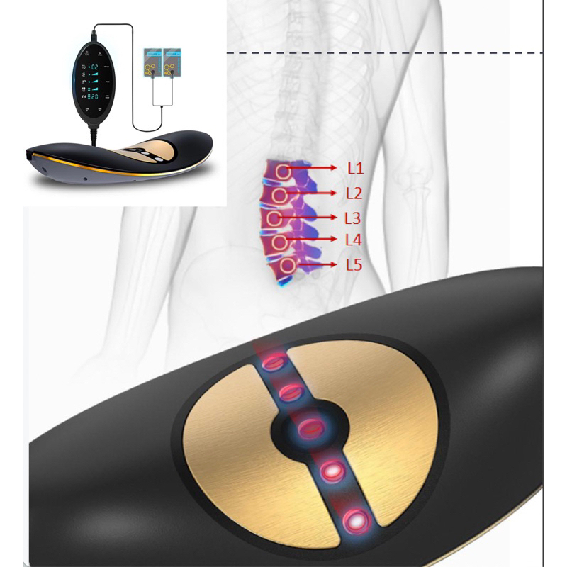 MÁY MASSAGE LƯNG MÁT XA HỖ TRỢ ĐAU LƯNG 6 CHỨC NĂNG JKAH - 2C