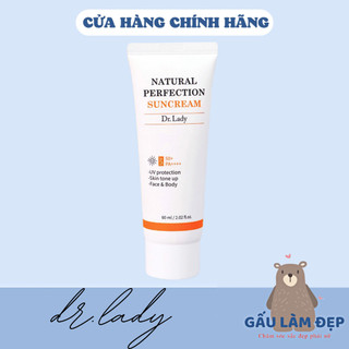 Kem Chống Nắng Vật Lý Nâng Tone Dr.Lady Suncream - 60ml