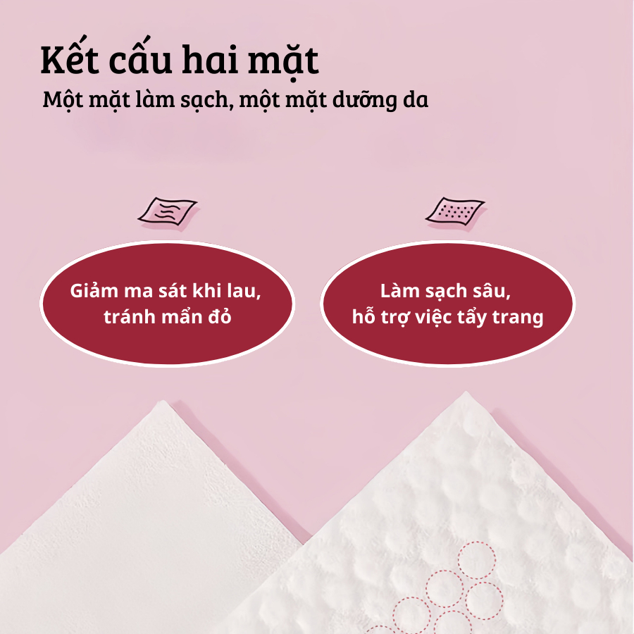 Khăn giấy lau đa năng gấu dâu LOTSO bịch lớn 200 tờ dùng cả tháng mới hết, khăn lau mặt dùng 1 lần