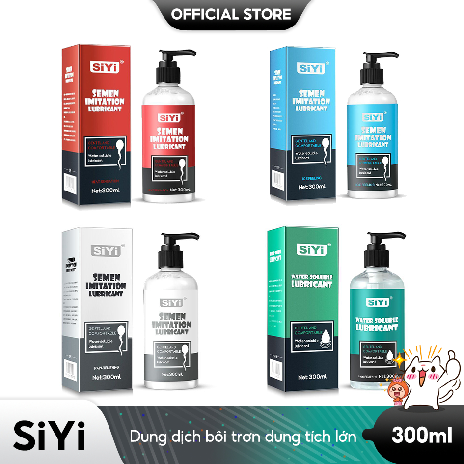 💛UEKOU🖤Gel bôi trơn SiYi giúp trơn mượt, tăng cảm xúc 300ml