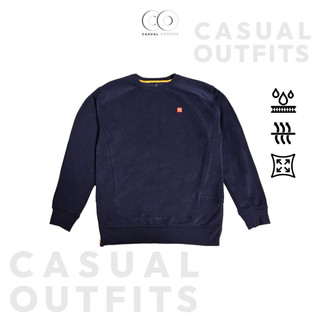  Áo sweater unisex nam nữ Logo McDonald - Màu Navy