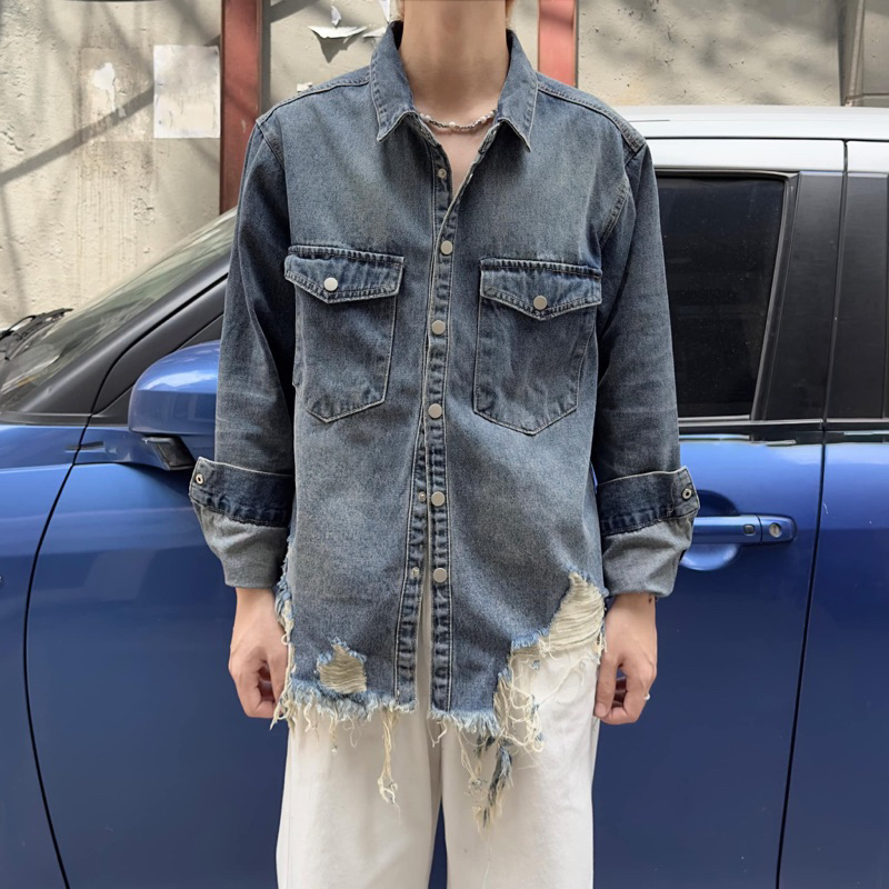 Áo Khoác Denim By H2-Hot