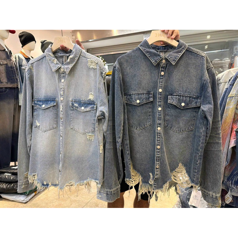 Áo Khoác Denim By H2-Hot