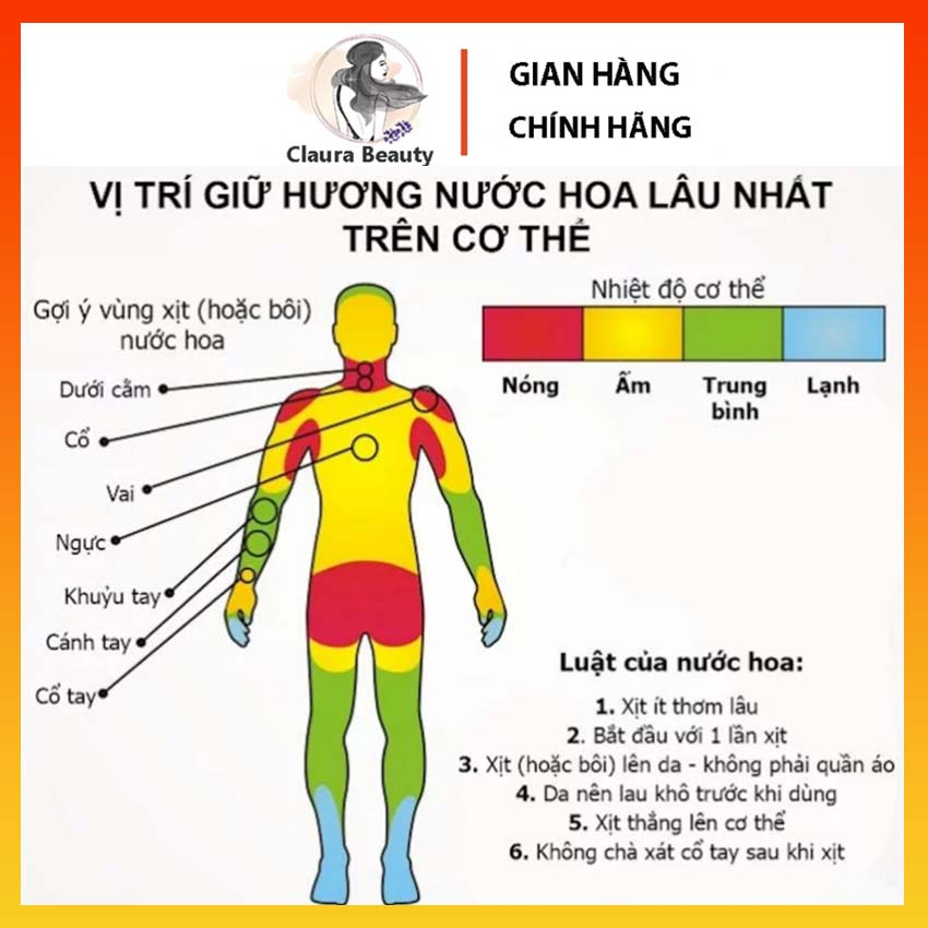 Nước Hoa Nữ Hương Ngọt Ngào Lôi Cuốn Thu Hút Lure Him 100ml - Claura Beauty