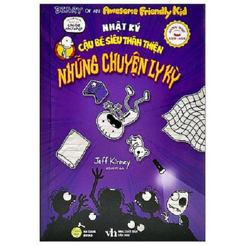 Sách Nhật Ký Cậu Bé Siêu Thân Thiện tập 3: Những Chuyện Ly Kỳ - Phiên bản song ngữ Việt-Anh