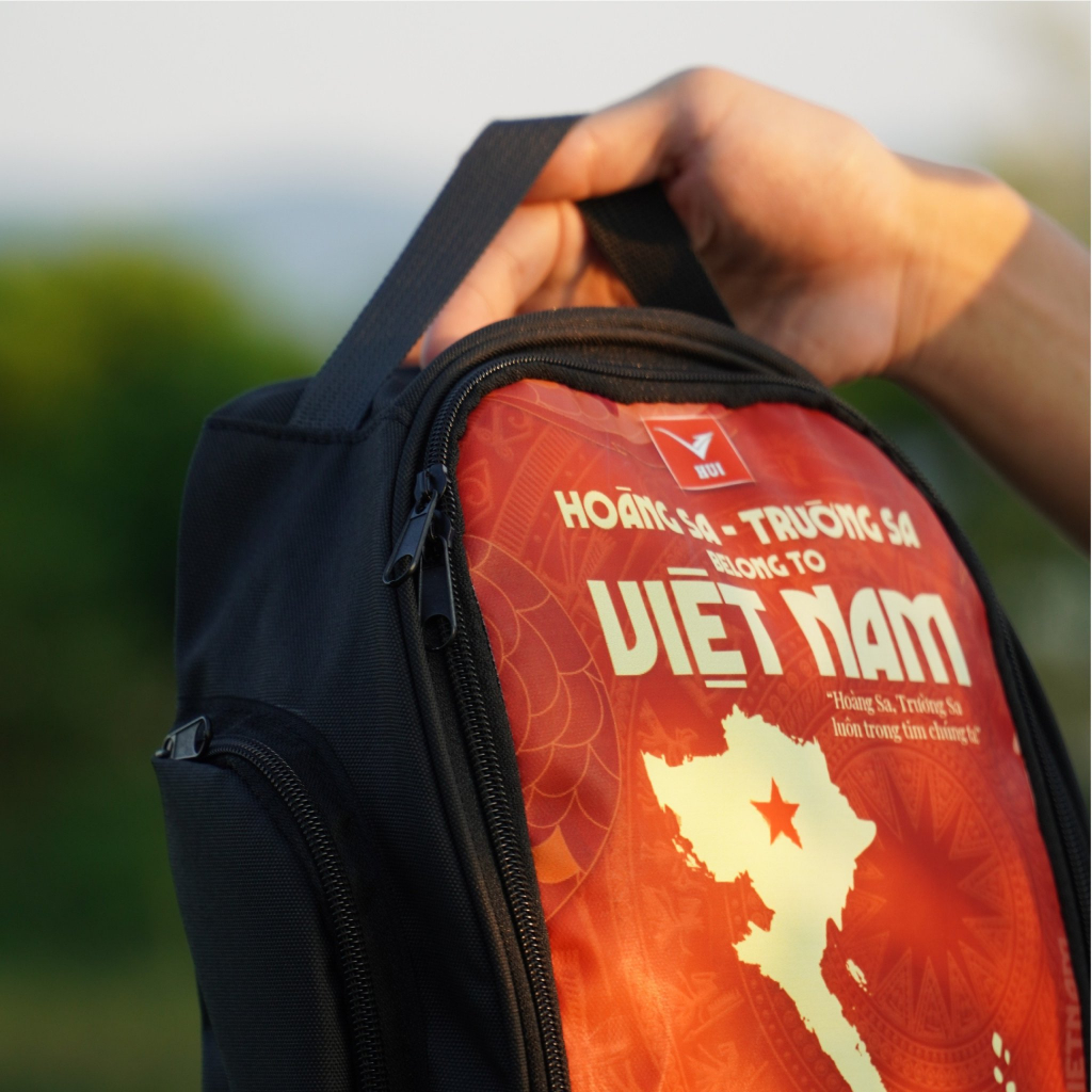 Túi Đeo Chéo Thể Thao Tinh Thần Việt Nam, Thời Trang - Unisex - Chống Thấm Nước