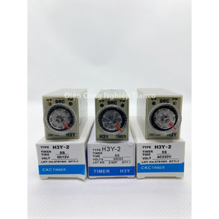 Rơ le thời gian 8 chân nhỏ h3y-2 12vdc 24vdc 110vac 220vac