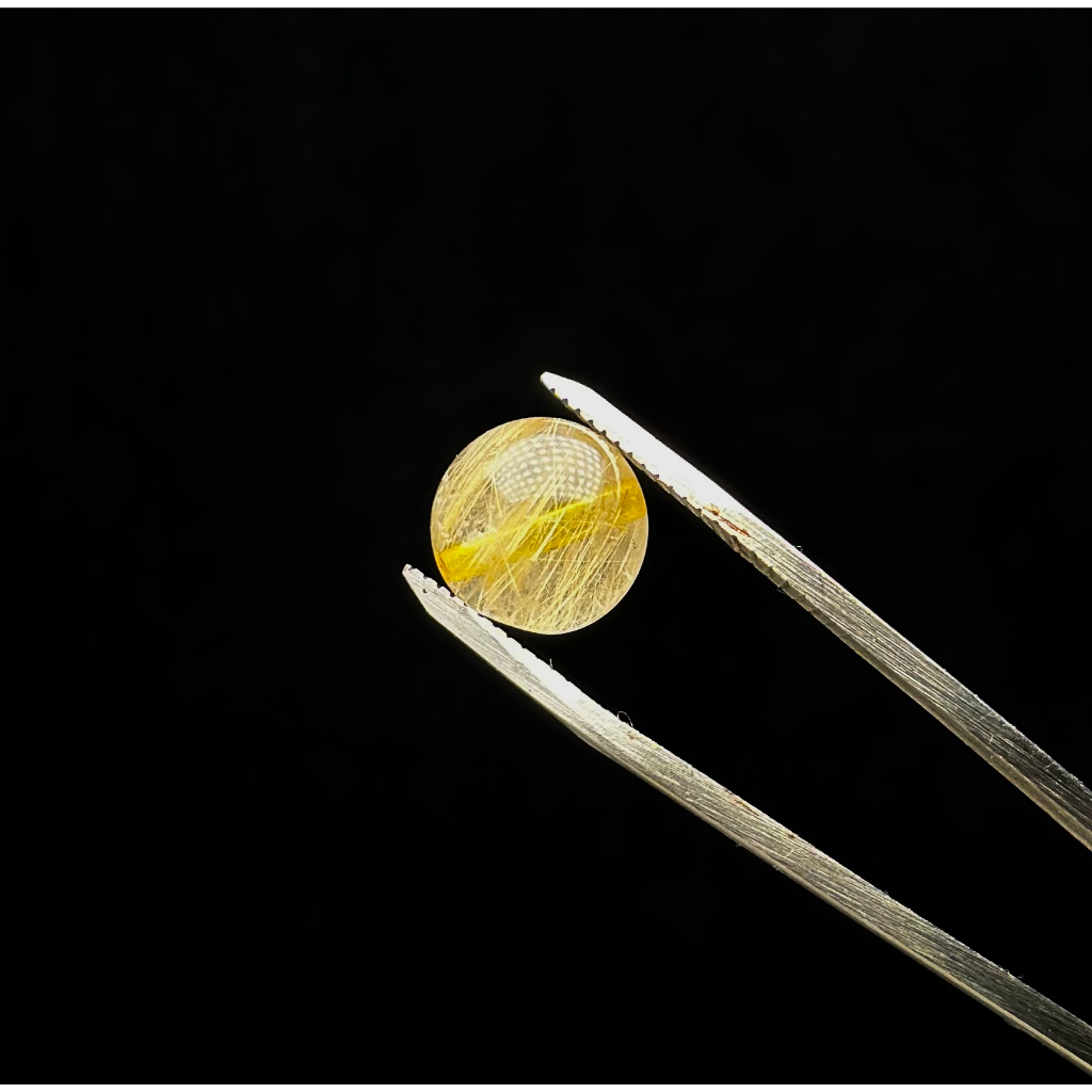 Hạt Thạch Anh Tóc vàng tự nhiên size 11mm, 10mm, 8mm