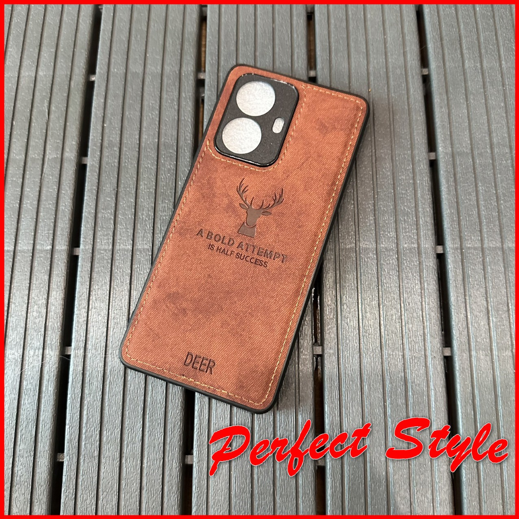 Ốp lưng Realme 10 pro plus họa tiết deer hươu viền cao su