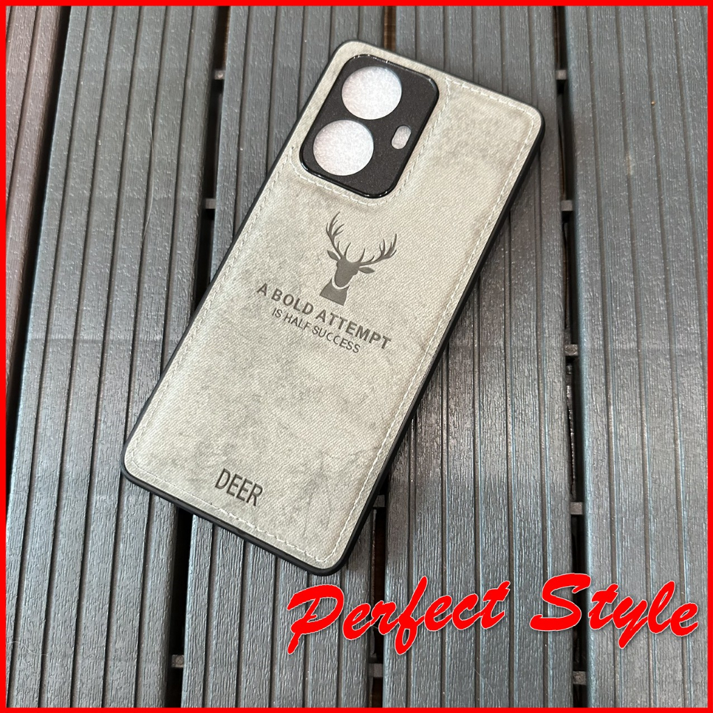 Ốp lưng Realme 10 pro plus họa tiết deer hươu viền cao su