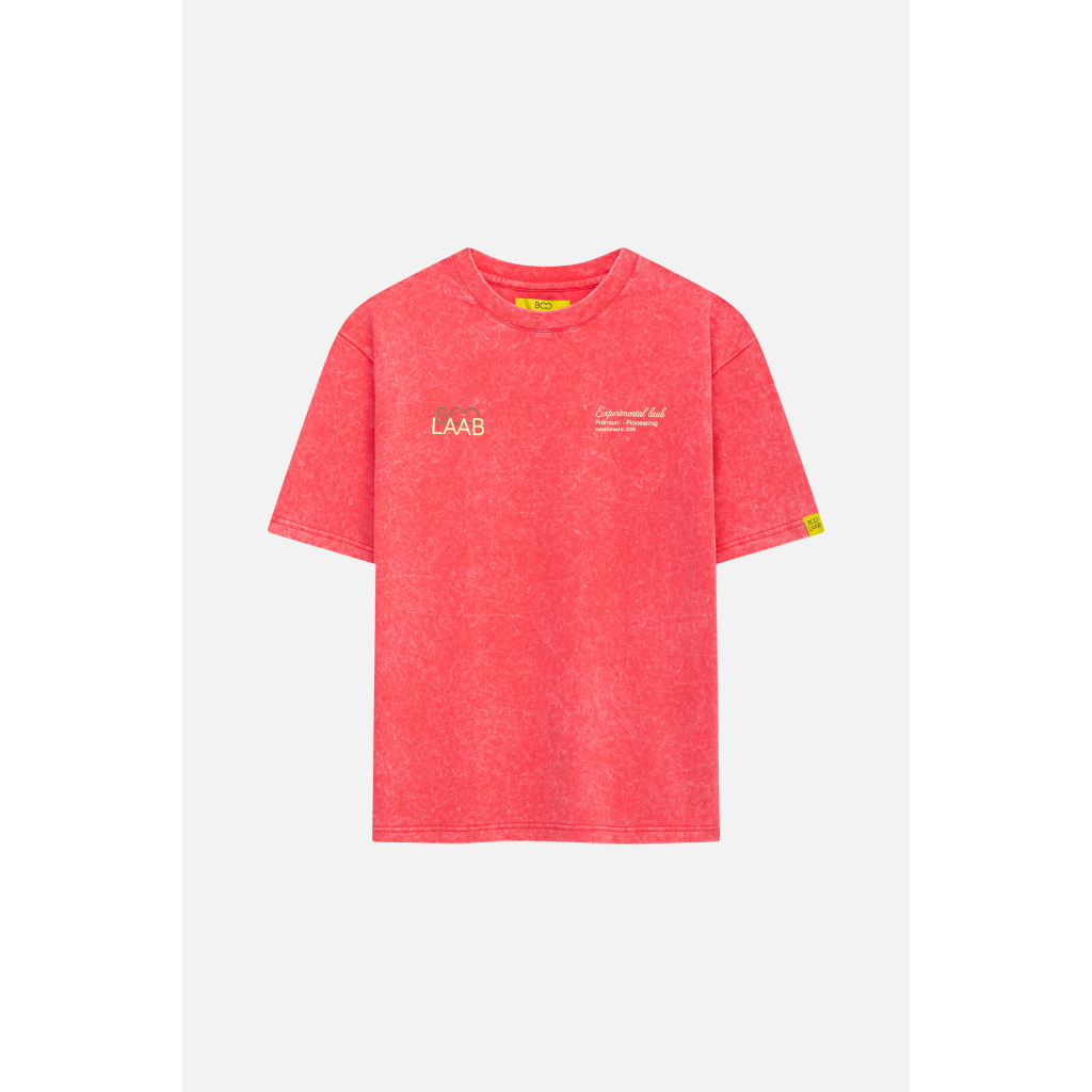 Áo Thun BOO Unisex Dáng Oversized Entry Logo Wash Cotton USA