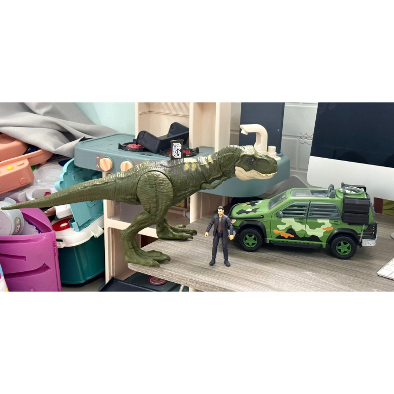 Mô hình bộ  sưu tập di sản thế giời kỉ jura gói phục kích Tyrannosaurus Rex