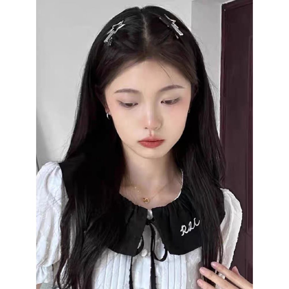 Kẹp Tóc Mái Ngang Hình Ngôi Sao Bằng Kim Loại Y2K Màu Kẹo Ngọt Thời Trang Phong Cách Hàn Quốc Cho Nữ KT012