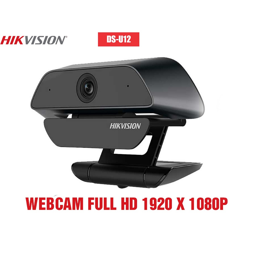 Webcam Hikvision DS-U505 U320 độ phân giải Full HD (1920×1080) Siêu Nét, Tích Hợp Mic Đàm Thoại - Hà