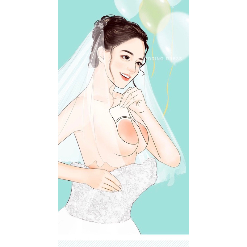 Đôi Miếng Dán Nâng Ngực silicon 881,886