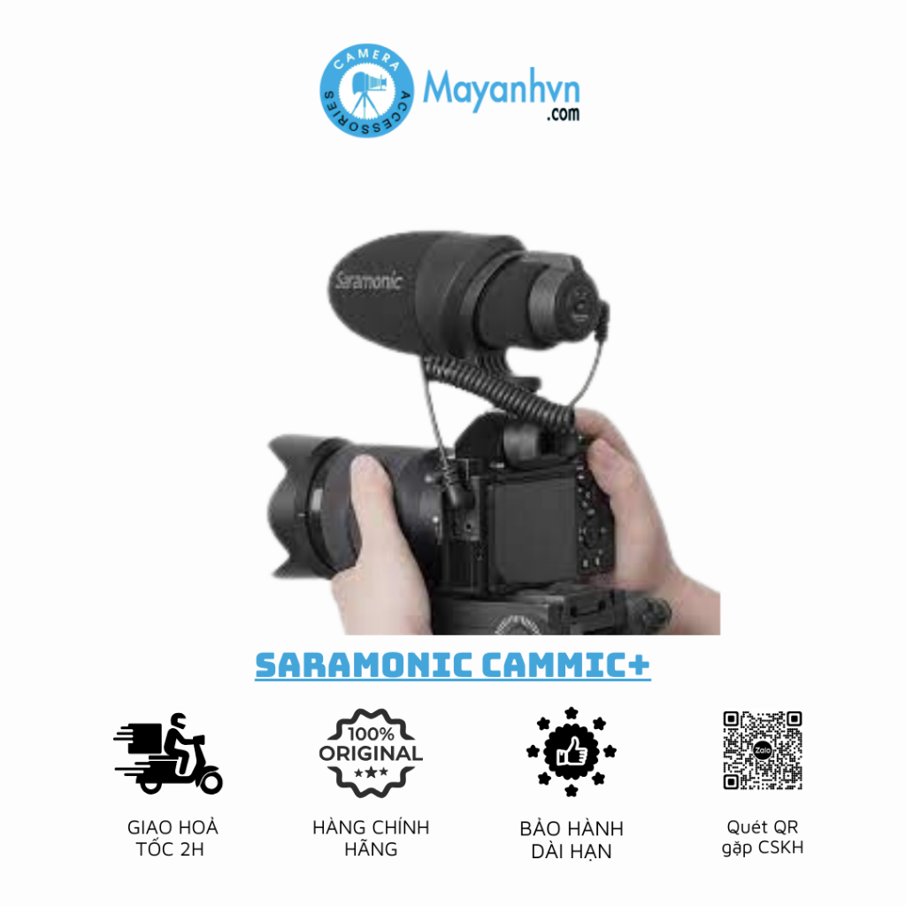 Micro Thu Âm Saramonic Cammic+