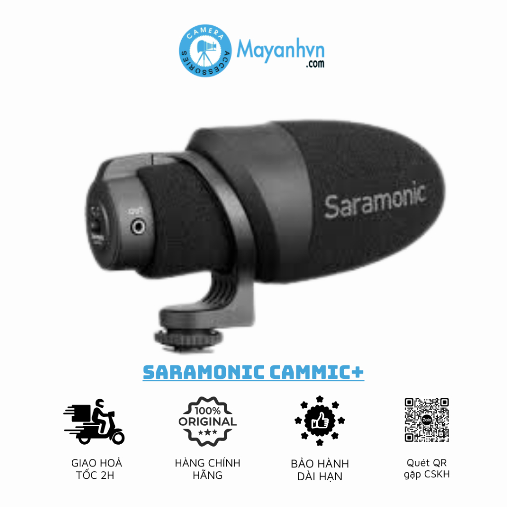 Micro Thu Âm Saramonic Cammic+