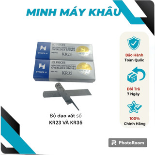 Bộ dao máy vắt sổ, dao trên kr23 và dao dưới kr35