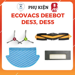 Phụ kiện robot hút bụi Ecovacs Deebot DE53 / DE55 - Phụ kiện thay thế robot hút bụi lau nhà