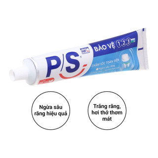 Kem đánh răng P/S bảo vệ 123 180g