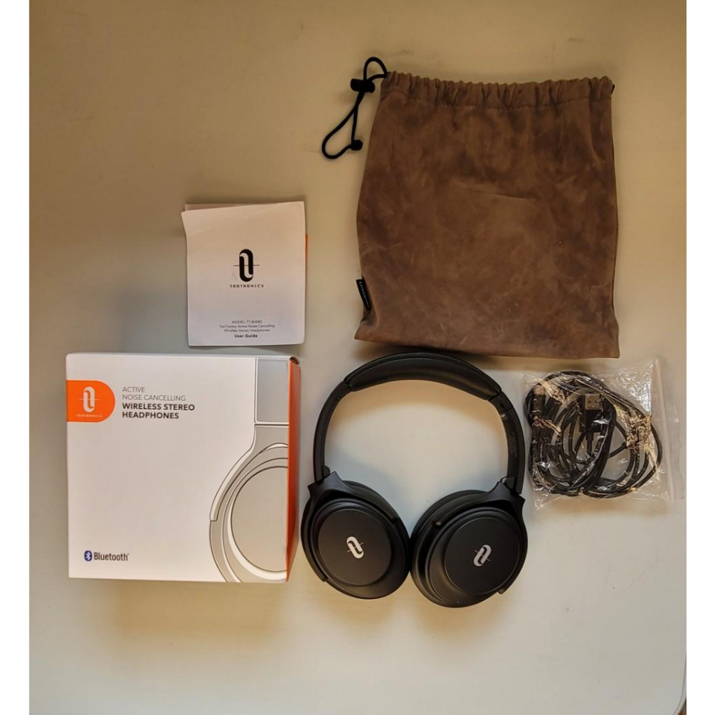 Tai nghe bluetooth trùm đầu chống ồn chủ động ANC taotronics BH085