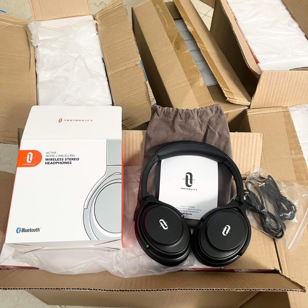 Tai nghe bluetooth trùm đầu chống ồn chủ động ANC taotronics BH085