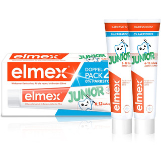 Kem đánh răng ngừa sâu răng hiệu quả cho trẻ 6-12 tuổi - ELMEX Junior Zahnpasta, 75ml
