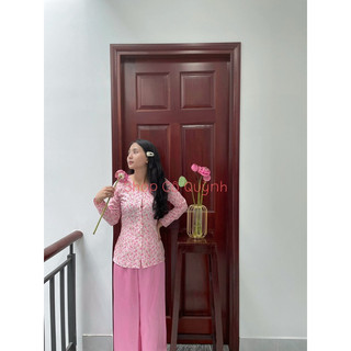 SET BỘ BÀ BA LỤA HOA NHÍ BIGSIZE