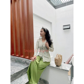 SET BỘ BÀ BA LỤA HOA NHÍ BIGSIZE