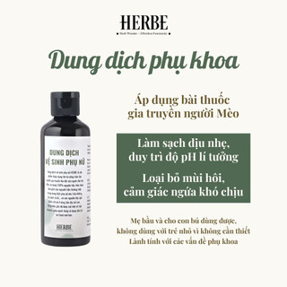 DUNG DỊCH VỆ SINH PHỤ NỮ - Cổ truyền dân tộc Mèo handmade