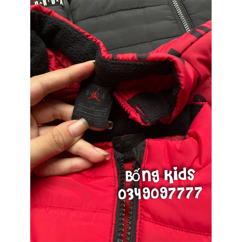 Áo Gile Bé Trai Siêu Nhẹ JORDAN NK