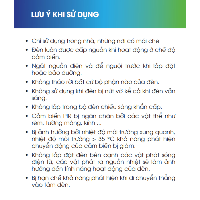Đèn cảm biến gắn tường Rạng Đông 15w GT16.PIR 180/15W hình tròn