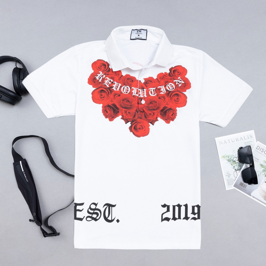 Áo thun nam tay ngắn có cổ- áo phông nam cổ bẻ chất coton co giãn nhiều mẫu PN ms01