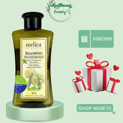Dầu Gội Thảo Dược Melica Organic Chiết Xuất Mật Ong Phục Hồi Gãy Rụng, Hư Tổn 300ml