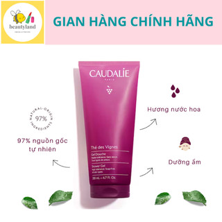 Sữa tắm hương nước hoa Caudalie Thé Des Vignes Gel Douche hương nho 200ml Pháp
