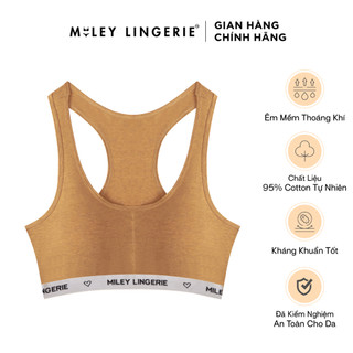 Áo Ngực Thể Thao Melange Cổ Tròn Active Miley Lingerie BRM03053