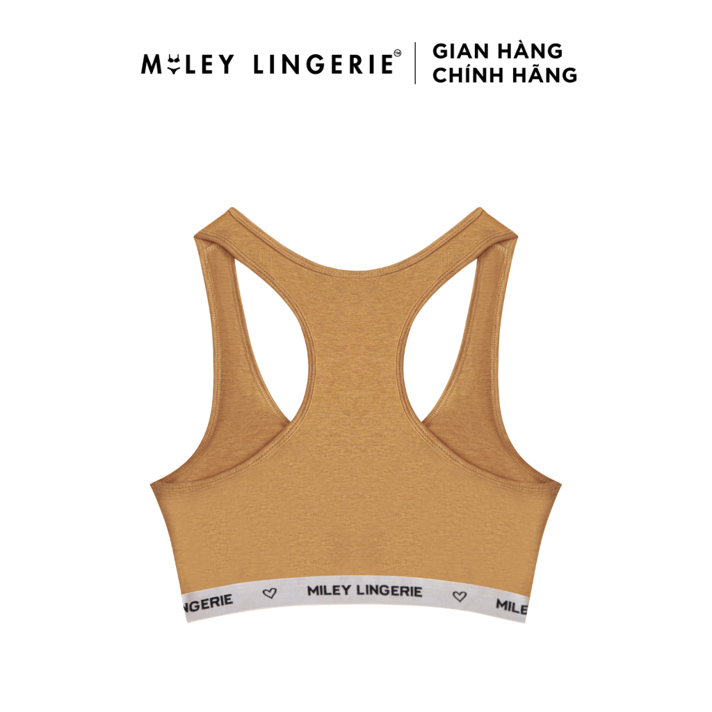 [QUÀ TẶNG 70K] Áo Ngực Thể Thao Melange Cổ Tròn Active Miley Lingerie BRM03053