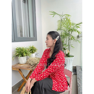 ÁO BÀ BA LỤA HOA NHÍ BIGSIZE ( KHÔNG KÈM QUẦN )
