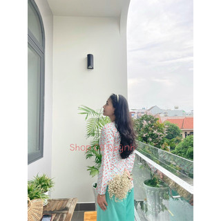 ÁO BÀ BA LỤA HOA NHÍ BIGSIZE ( KHÔNG KÈM QUẦN )