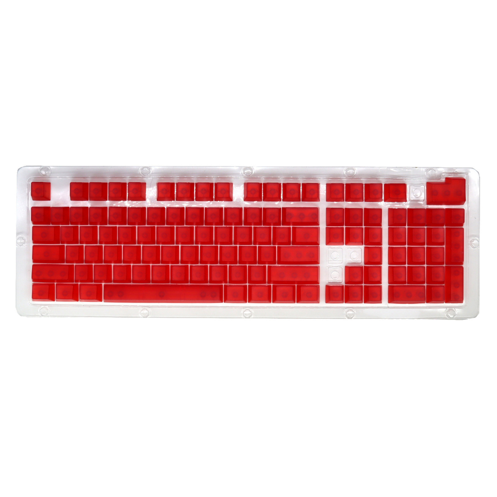ABS Hoàn Toàn Trong Suốt 61 87 104 Phím Bàn Phím Cơ Đa Năng Nắp Màu Bán Trong Suốt Không Khắc Cá Tính ap KeycKeycap