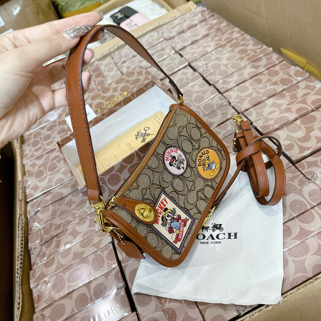 Túi cặp nách sz 21cm đeo chéo cực xinh