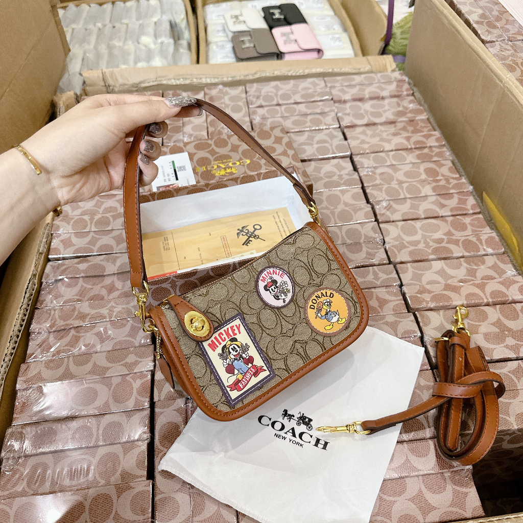 Túi cặp nách sz 21cm đeo chéo cực xinh