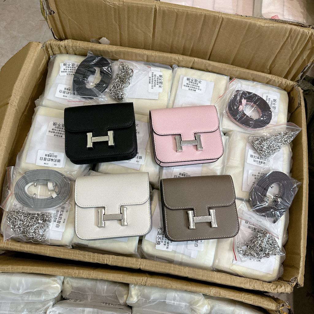 Túi đeo chéo chư H sz mini 12cm siêu xinh