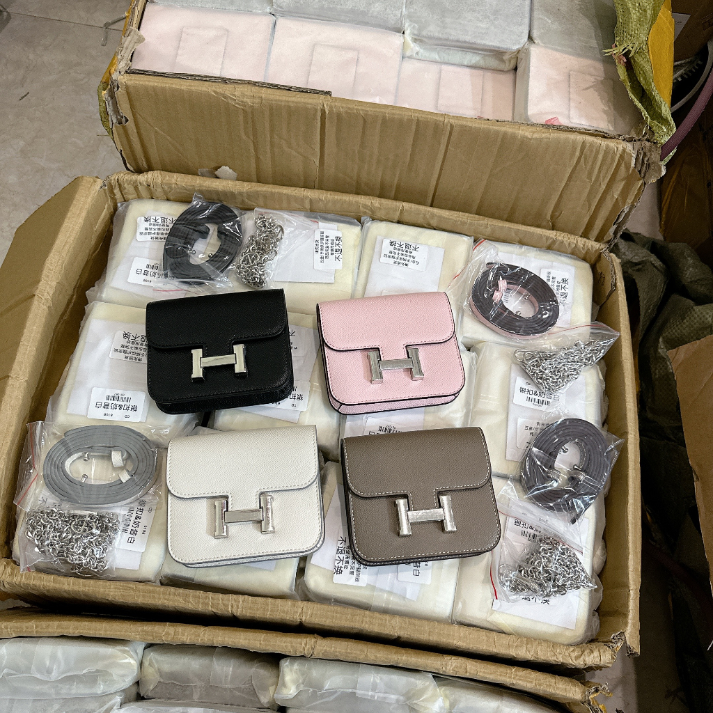 Túi đeo chéo chư H sz mini 12cm siêu xinh