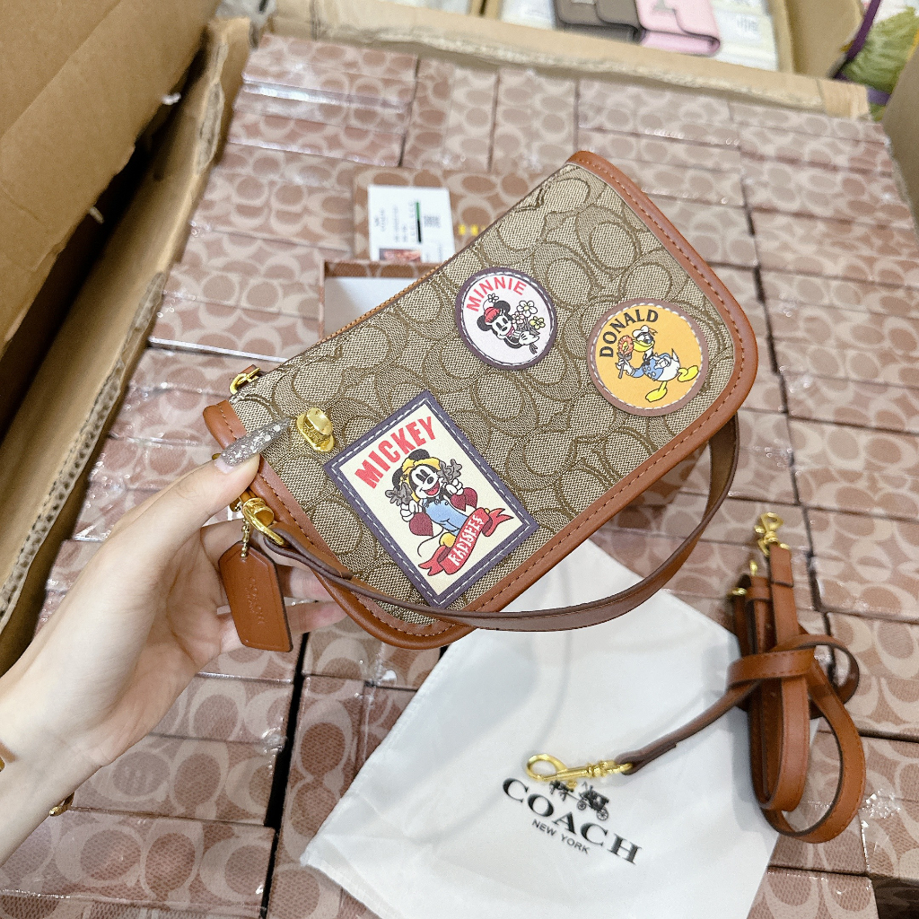 Túi cặp nách sz 21cm đeo chéo cực xinh