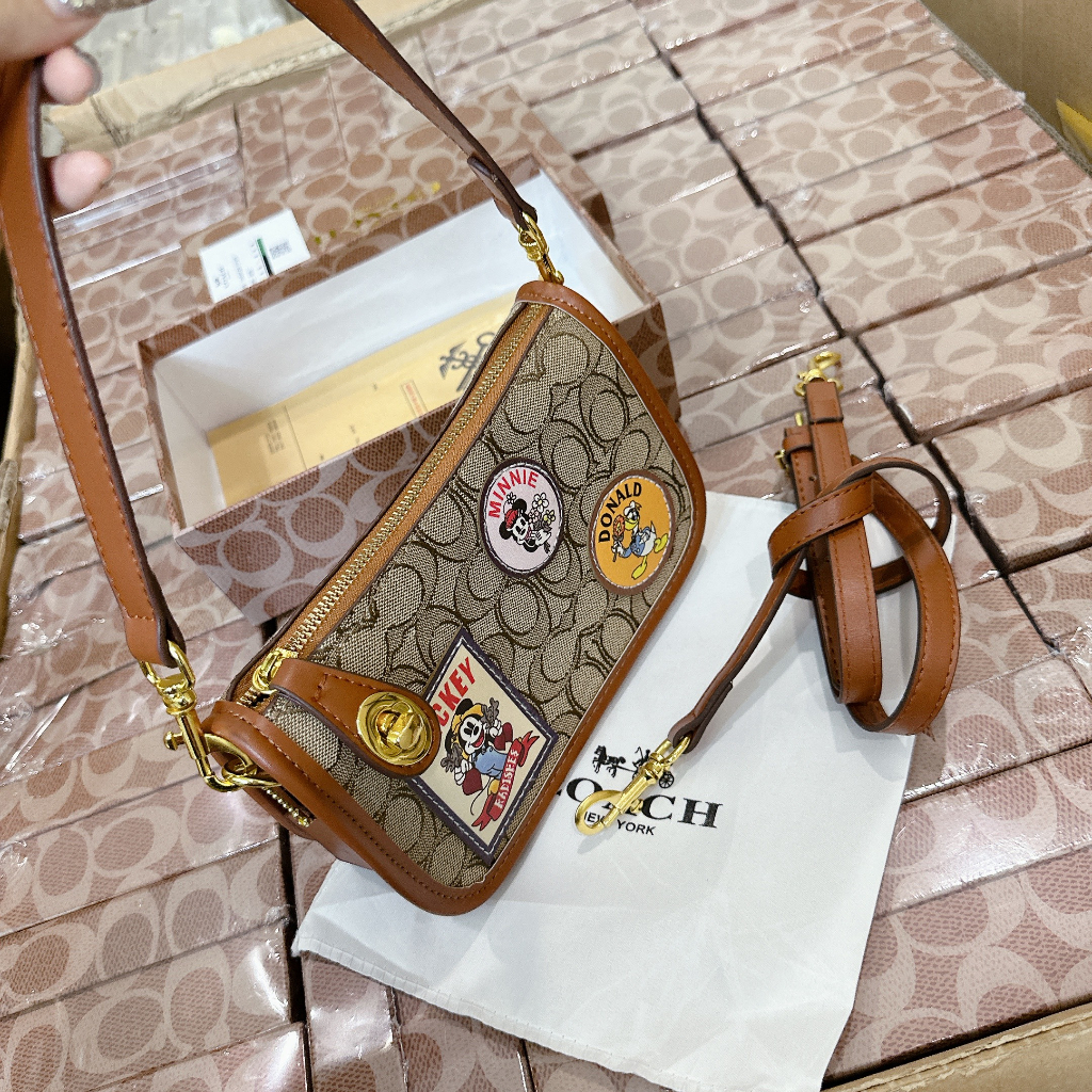 Túi cặp nách sz 21cm đeo chéo cực xinh