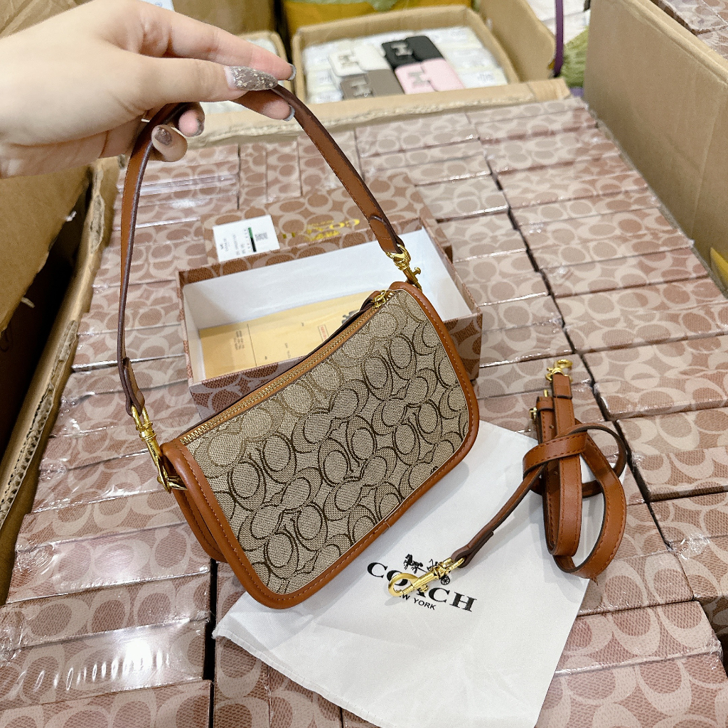 Túi cặp nách sz 21cm đeo chéo cực xinh