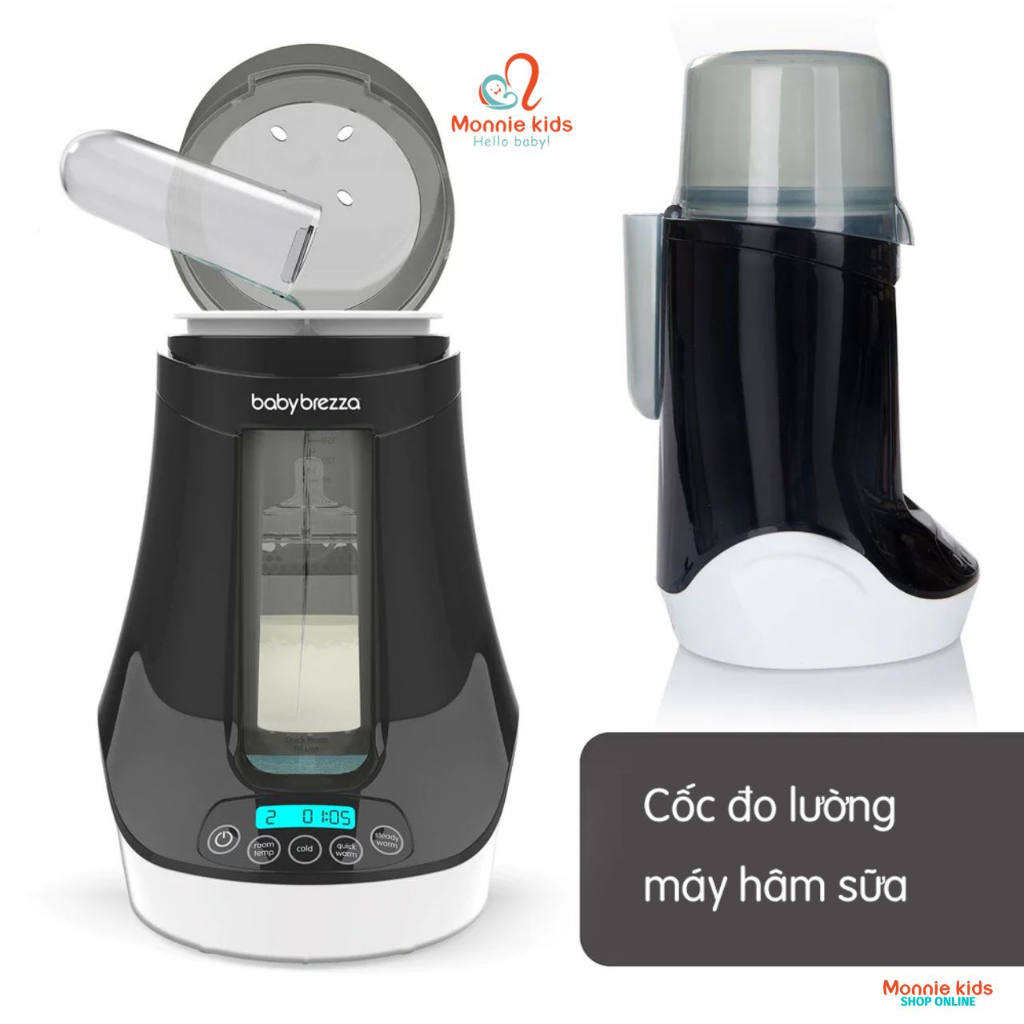 Máy hâm sữa Baby Brezza cho bé, máy ủ sữa thông minh an toàn tiện lợi - Monnie Kids
