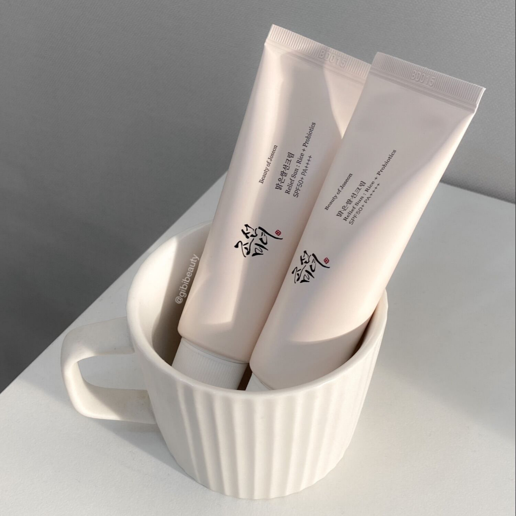 Kem chống nắng hoá học BEAUTY OF JOSEON Relief Sun Rice+ Probiotics 50ml