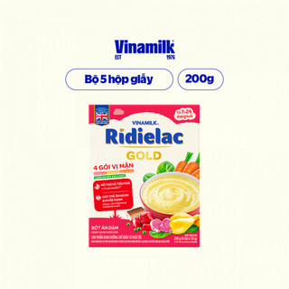  Bột Ăn Dặm RiDielac Gold 4 Vị Mặn - Hộp Giấy 200g